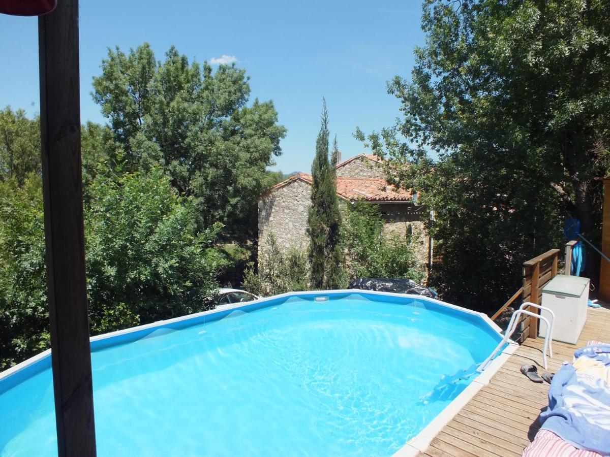 Bed and Breakfast Sur La Bonnefooi Prades-sur-Vernazobre Exteriér fotografie