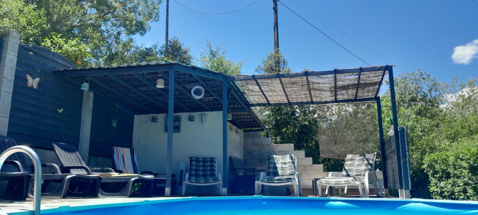 Bed and Breakfast Sur La Bonnefooi Prades-sur-Vernazobre Exteriér fotografie
