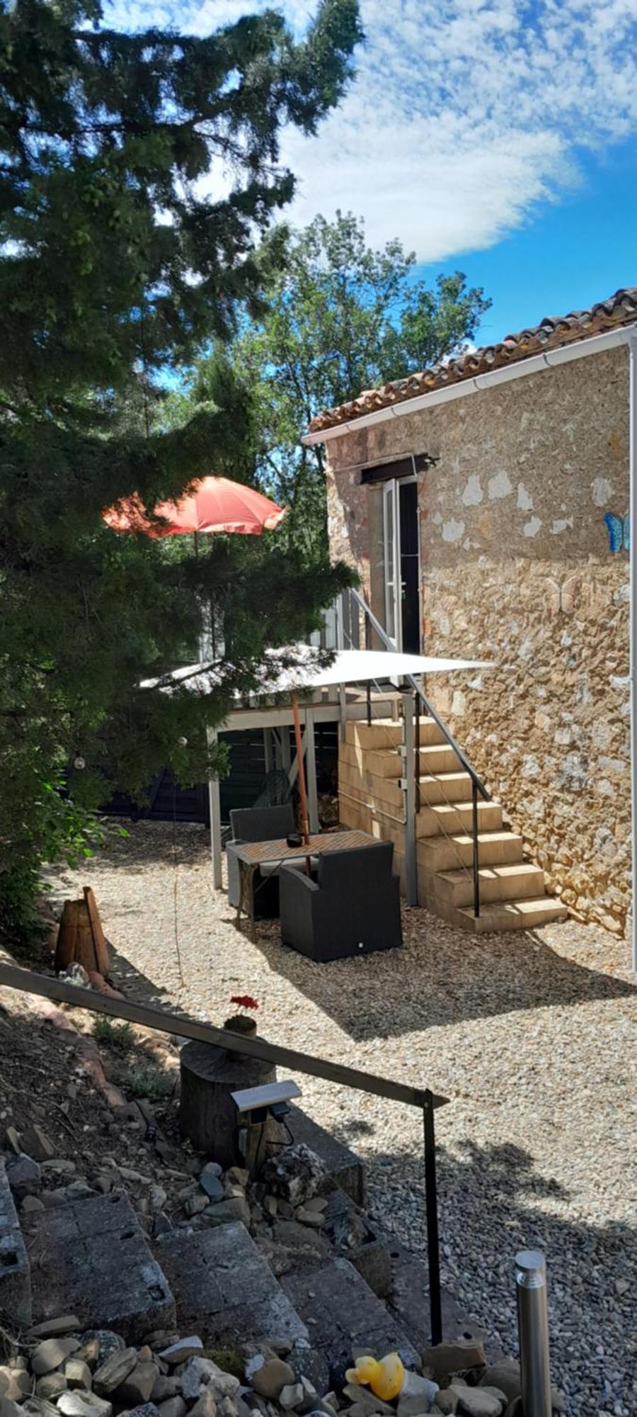 Bed and Breakfast Sur La Bonnefooi Prades-sur-Vernazobre Exteriér fotografie