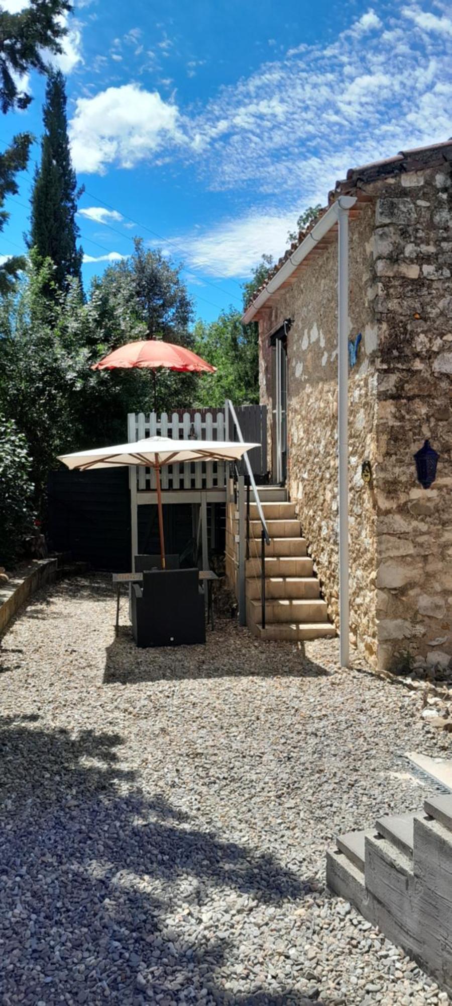 Bed and Breakfast Sur La Bonnefooi Prades-sur-Vernazobre Exteriér fotografie